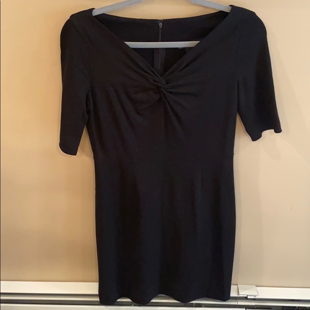 Banana Republic Short Sleeve Black Dress Size 2